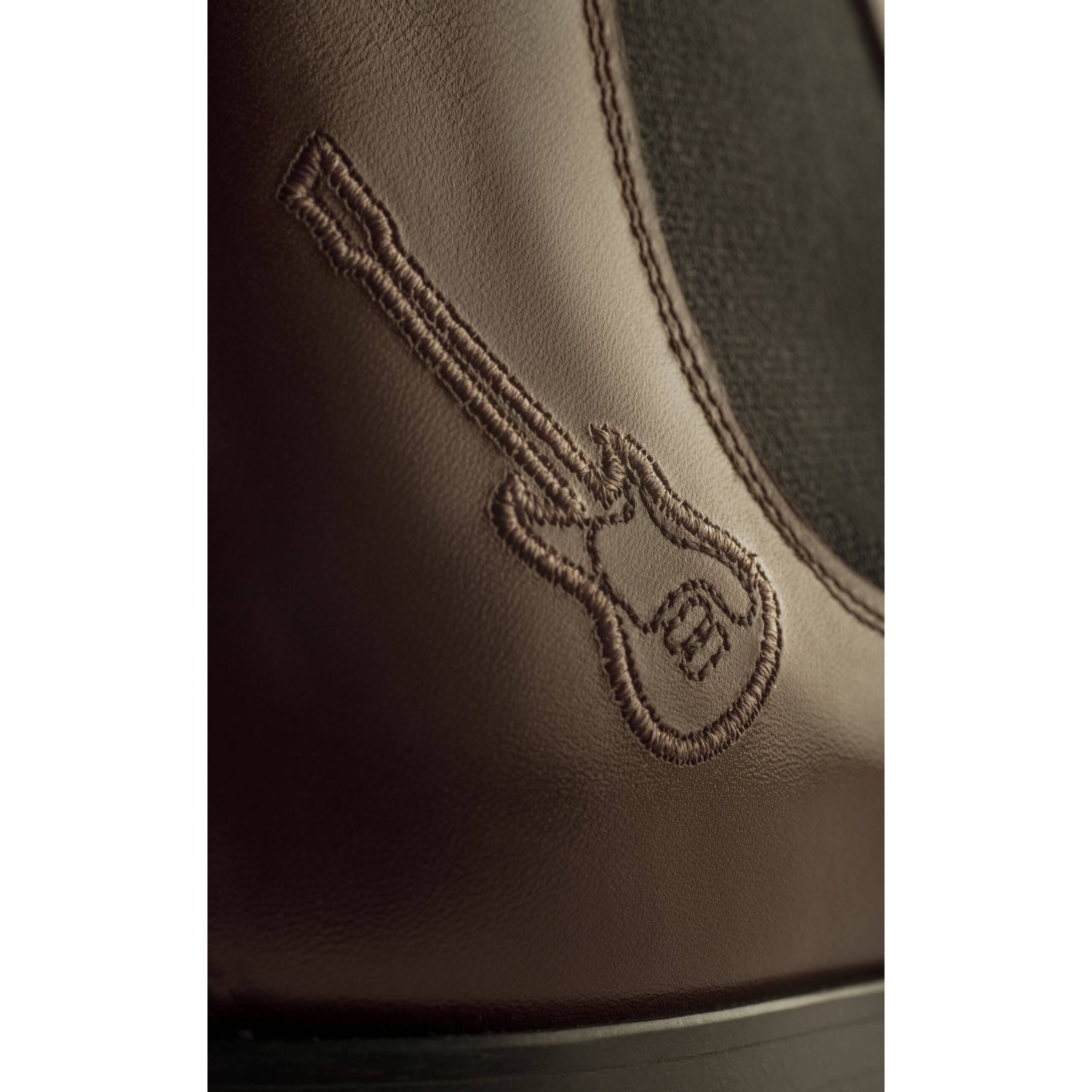 Chelsea Boots Bryan marron détail